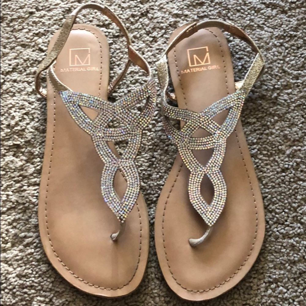 Iridescent Sandals